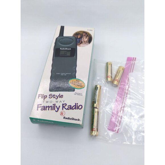 RadioShack Flip Style Two-Way Family Radio FRS-106